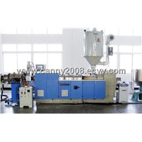 Parallel co-rotating twin screw module extruder